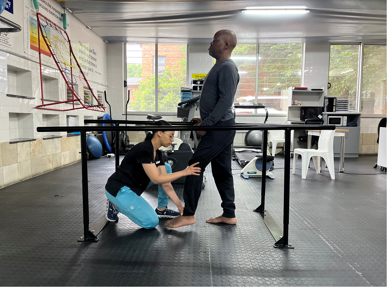 Professional physiotherapy consultation