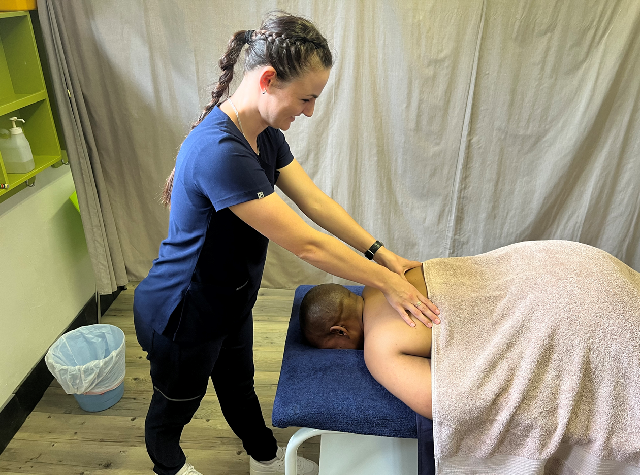 Therapeutic exercise session