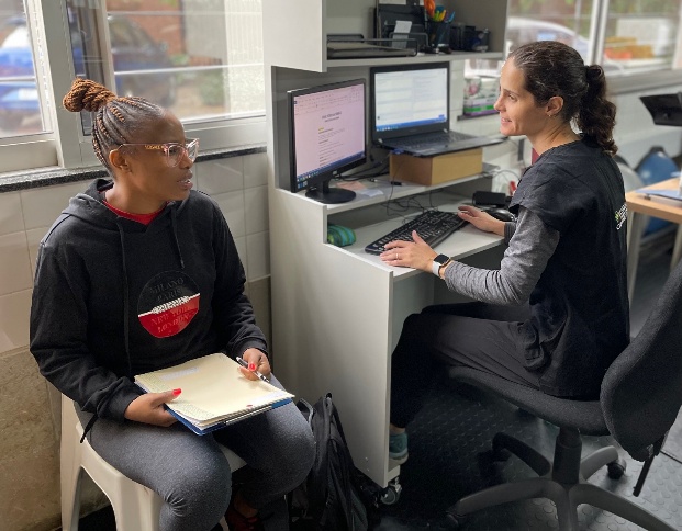 Pain neuroscience education session